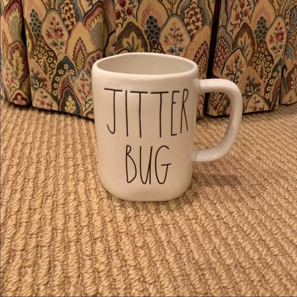 NWT Rae Dunn JITTER BUG Ceramic LL Mug - Picture 1 of 2